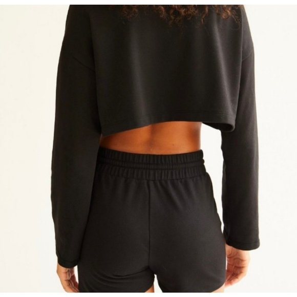 Free People Movement Sunny Set Loungewear Athleisure Matching Comfy Cozy Black - Picture 6 of 11